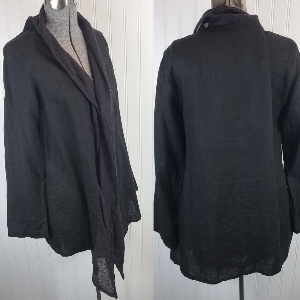 FLAX Waterfall Cardigan Jacket Lagenlook Witchy